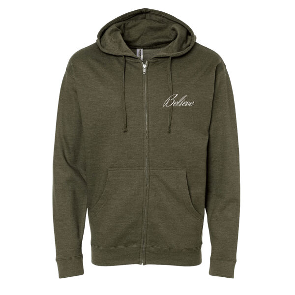 Believe maxed out size zip up hoodie Thumbnail