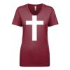 Next Level Apparel 1540 - Ladies' Ideal V-Neck Thumbnail