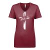 Next Level Apparel 1540 - Ladies' Ideal V-Neck Thumbnail
