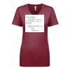 Next Level Apparel 1540 - Ladies' Ideal V-Neck Thumbnail
