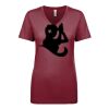 Next Level Apparel 1540 - Ladies' Ideal V-Neck Thumbnail