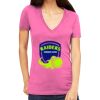 Tultex 214 - Ladies' Slim Fit Fine Jersey V-Neck Thumbnail
