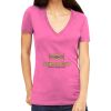 Tultex 214 - Ladies' Slim Fit Fine Jersey V-Neck Thumbnail