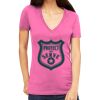 Tultex 214 - Ladies' Slim Fit Fine Jersey V-Neck Thumbnail
