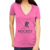 Tultex 214 - Ladies' Slim Fit Fine Jersey V-Neck Thumbnail