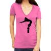 Tultex 214 - Ladies' Slim Fit Fine Jersey V-Neck Thumbnail