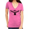 Tultex 214 - Ladies' Slim Fit Fine Jersey V-Neck Thumbnail