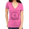 Tultex 214 - Ladies' Slim Fit Fine Jersey V-Neck Thumbnail