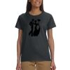 Gildan 100% Cotton Ladies T-Shirt Thumbnail