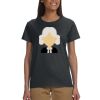 Gildan 100% Cotton Ladies T-Shirt Thumbnail